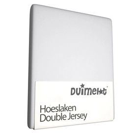 Double Jersey Hoeslaken Duimelot Kinder Silver-60/70 x 120/140/150 cm