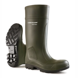 Regenlaars Dunlop Purofort Groen Onbeveiligd-Schoenmaat 43