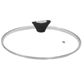 Glasdeksel Durandal Black 24 cm