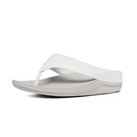 FitFlop Superlight Ringer Toe-Post Leather Urban White