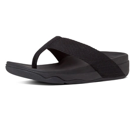 Flip flops FitFlop Surfa Black-Shoe size 36