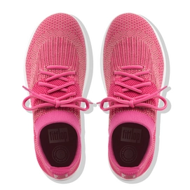 Sneaker FitFlop F-Sporty™ Uberknit Fuchsia/Dusky Pink