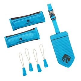 Porte-Etiquette Bagage Eagle Creek Reflective Luggage ID Set Brilliant Blue