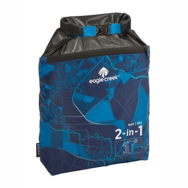 Organiser Eagle Creek Pack-It Active Wet Dry 2-in-1 Earthview Blue