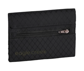 Portemonnee Eagle Creek RFID International Tri-Fold Wallet Jet Black