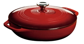 Braadpan Lodge EC3CC43 Rood 31 cm
