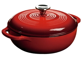 Braadpan Lodge EC3D43 Rood 26 cm