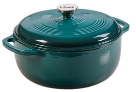 Braadpan Lodge EC6D38 Zeegroen 28 cm