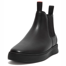 FitFlop Men Margan Chelsea Boot Waterproof Leather All Black