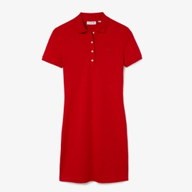 Robe Lacoste Women EF5473 Polo Dress Rouge