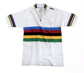 Fietsshirt Santini Eroica Short Sleeve Jersey Iride Print