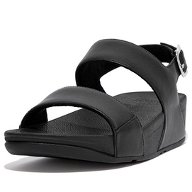 FitFlop Women Lulu Sandal Leather All Black-Schoenmaat 36