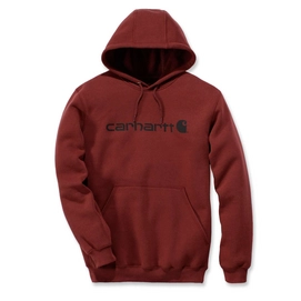 Trui Carhartt Men Signature Logo Sweatshirt Dark Red Heather-XL