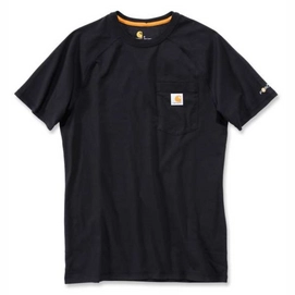 Shirt Carhartt Men Force Cotton T-Shirt S/S Black