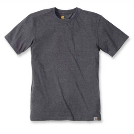 T-Shirt Carhartt Men Maddock Non Pocket Short Sleeve Carbon Heather-XS