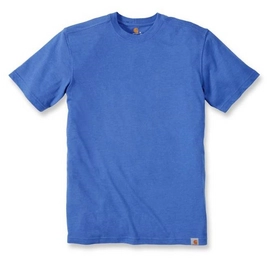T-Shirt Carhartt Men Maddock Non Pocket Short Sleeve Tidal Blue Heather