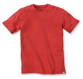 T-Shirt Carhartt Men Maddock Non Pocket Short Sleeve Chili Heather