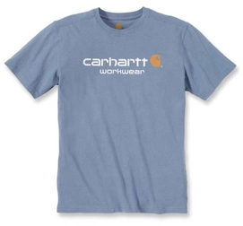 T-Shirt Carhartt Men Core Logo Workwear T-Shirt S/S Flint Stone