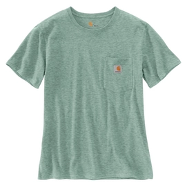 T-Shirt Carhartt Women Workwear Pocket S/S Soft Blue Heather