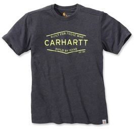 T-Shirt Carhartt Men Made By Hand S/S Carbon Heather