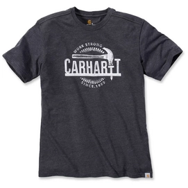 T-Shirt Carhartt Men Hammer S/S Carbon Heather
