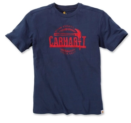 T-Shirt Carhartt Men Hammer S/S Navy