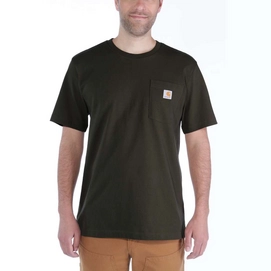 T-Shirt Carhartt Men Workwear Pocket T-Shirt S/S Peat