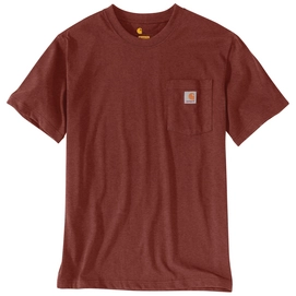 T-Shirt Carhartt Men Workwear Pocket S/S Iron Ore Heather