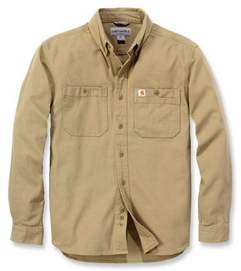 Blouse Carhartt Men Rugged Flex Rigby Workshirt Dark Khaki