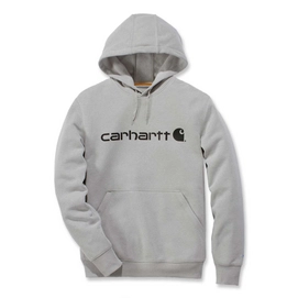 Trui Carhartt Men Delmont Graphic Hooded Sweatshirt Asphalt Heather