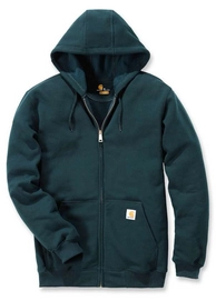Vest Carhartt Men Zip Hooded Sweatshirt Canopy Green
