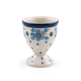 Coquetier Bunzlau Castle Blue White Love
