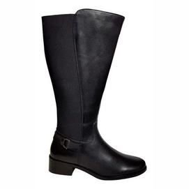 Boots Custom Made Erfurt Zwart Calf Size 50 cm-Shoe Size 6