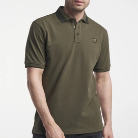 Essential men polo olive 2