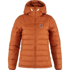 Jas Fjallraven Women Expedition Pack Down Hoodie Terracotta Brown-XS