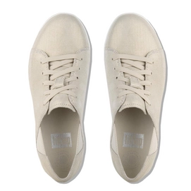 Sneaker FitFlop F-Sporty™ Lace-Up Sneaker Houndstooth Print Cream