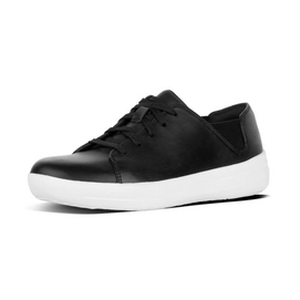 Basket FitFlop F-Sporty Lace-Up Leather Black-Taille 36
