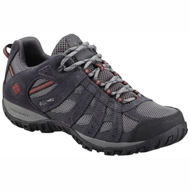 Wandelschoen Columbia Men's Redmond Waterproof Charcoal Garnet Red