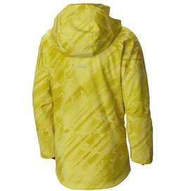 Ski Jas Columbia Shreddin' Jacket Men's Mineral Yellow Titanium Print