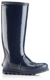 Sorel Women Joan Rain Tall Gloss Collegiate Navy Atmosphere