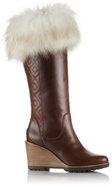 Sorel Women Park City Tall Elk Sea Salt