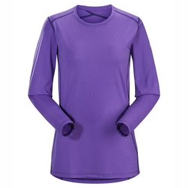 T-shirt Arc'teryx Women Phase SL Crew LS Mauveine Violet