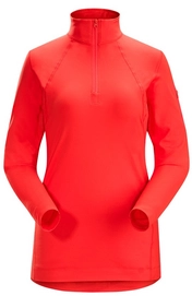 Gilet Arc'teryx Women Rho LT Zip Neck Hard Coral Orange
