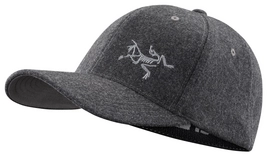 Kappe Arc'teryx Wool Ball Cap Heather Charcoal - S-M