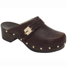 Sabots Médicaux Scholl Pescura Clog 50 Women Leather Brown-Taille 37