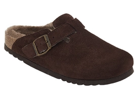 Medische Klomp Scholl Women Fae Dk Brown