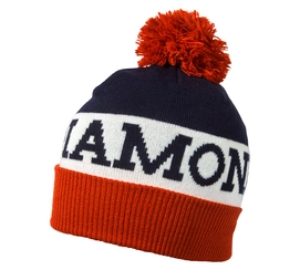 Bonnet Black Diamond Tom Pom Beanie Captain-White-Rust