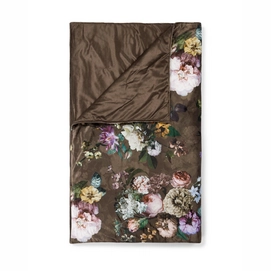 Plaid Essenza Fleur Chocolat-135 x 170 cm