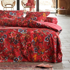 Dekbedovertrek Pip Studio Floral Delight Red Percal