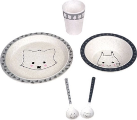 Melamine Eetsetje Forest Friends (5-delig)